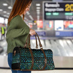 Maori Niho Taniwha Te Wheiao Travel Bag Paua Shell - Aussie Hoodie