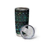 Maori Niho Taniwha Te Wheiao Tumbler Cup Paua Shell - Aussie Hoodie