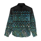 Maori Niho Taniwha Te Wheiao Women Casual Shirt Paua Shell - Aussie Hoodie
