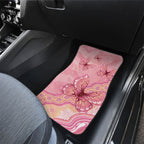 Dreamy Butterfly Collar Australia Breast Cancer Pink Car Mats Indigenous Art
