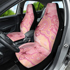 Dreamy Butterfly Collar Australia Breast Cancer Pink Car Seat Cover Indigenous Art