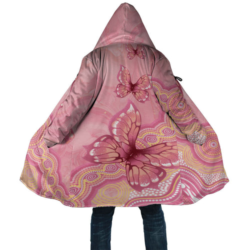 Dreamy Butterfly Collar Australia Breast Cancer Pink Cloak Indigenous Art
