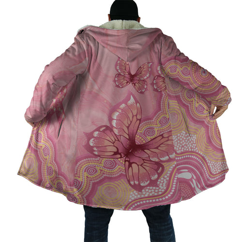 Dreamy Butterfly Collar Australia Breast Cancer Pink Cloak Indigenous Art