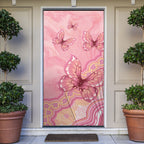 Dreamy Butterfly Collar Australia Breast Cancer Pink Door Cover Indigenous Art