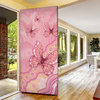 Dreamy Butterfly Collar Australia Breast Cancer Pink Door Cover Indigenous Art