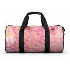 Dreamy Butterfly Collar Australia Breast Cancer Pink Duffle Bag Indigenous Art