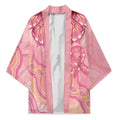 Dreamy Butterfly Collar Australia Breast Cancer Pink Kimono Indigenous Art