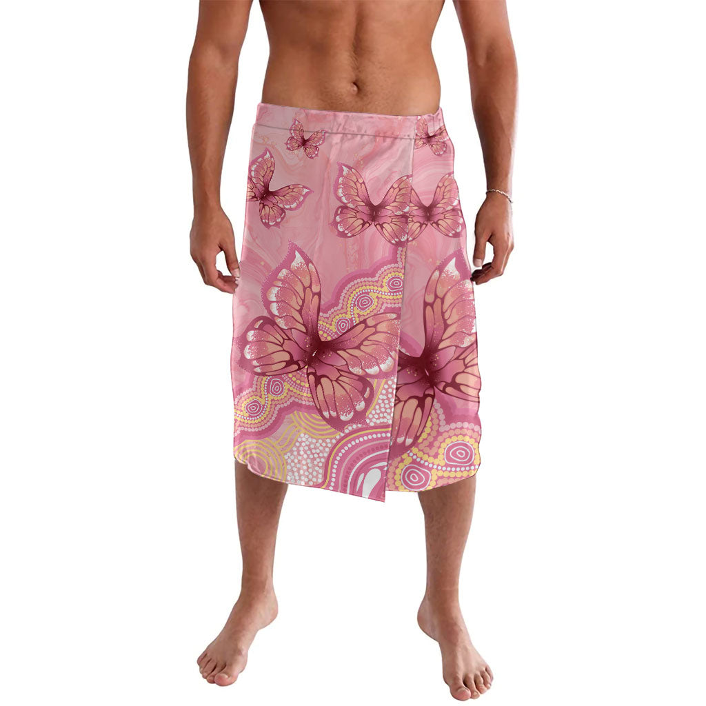 Dreamy Butterfly Collar Australia Breast Cancer Pink Lavalava Indigenous Art