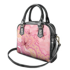 Dreamy Butterfly Collar Australia Breast Cancer Pink Shoulder Handbag Indigenous Art