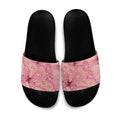 Dreamy Butterfly Collar Australia Breast Cancer Pink Slide Sandals Indigenous Art