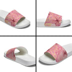 Dreamy Butterfly Collar Australia Breast Cancer Pink Slide Sandals Indigenous Art