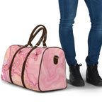Dreamy Butterfly Collar Australia Breast Cancer Pink Travel Bag Indigenous Art