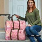 Dreamy Butterfly Collar Australia Breast Cancer Pink Travel Bag Indigenous Art