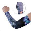 Dreamy Butterfly Collar Australia Purple Teal Hopeful Sky Arm Sleeves Indigenous Aboriginal Art