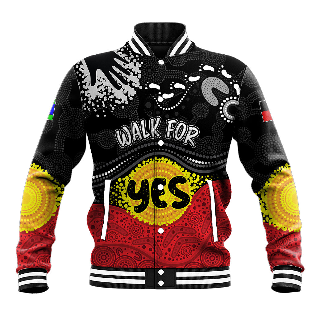 personalised-australia-indigenous-baseball-jacket-walk-for-yes-2023-aboriginal-flag-style