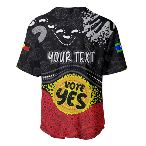 personalised-australia-indigenous-baseball-jersey-walk-for-yes-2023-aboriginal-flag-style