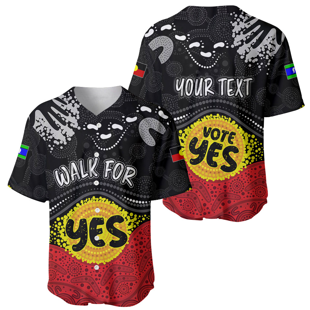personalised-australia-indigenous-baseball-jersey-walk-for-yes-2023-aboriginal-flag-style