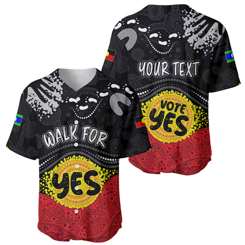 personalised-australia-indigenous-baseball-jersey-walk-for-yes-2023-aboriginal-flag-style