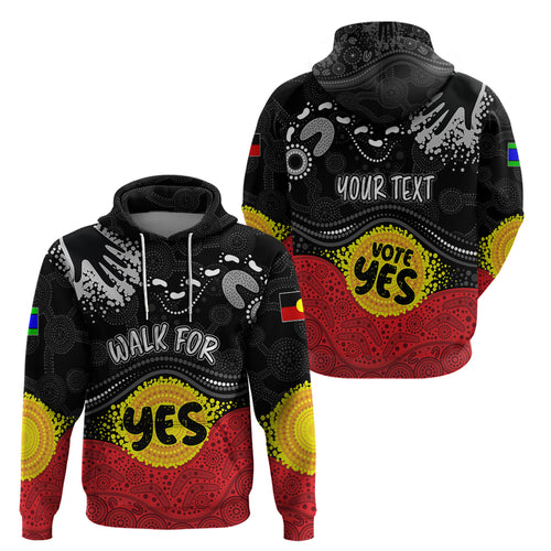 personalised-australia-indigenous-hoodie-walk-for-yes-2023-aboriginal-flag-style