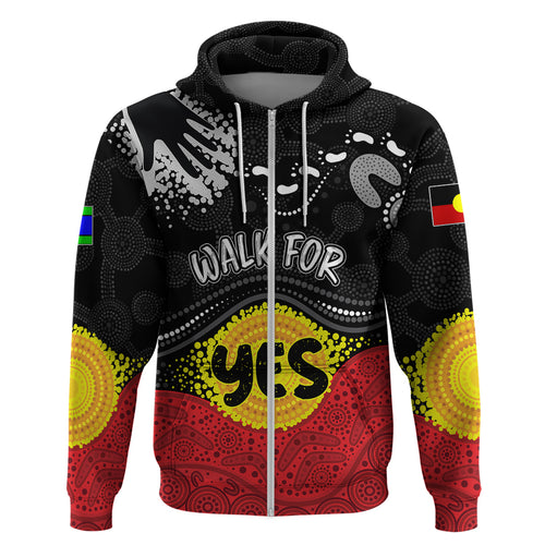 personalised-australia-indigenous-hoodie-walk-for-yes-2023-aboriginal-flag-style
