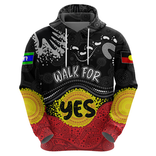 personalised-australia-indigenous-hoodie-walk-for-yes-2023-aboriginal-flag-style