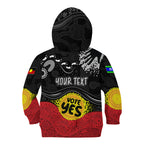 personalised-australia-indigenous-kid-hoodie-walk-for-yes-2023-aboriginal-flag-style