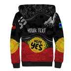 personalised-australia-indigenous-sherpa-hoodie-walk-for-yes-2023-aboriginal-flag-style