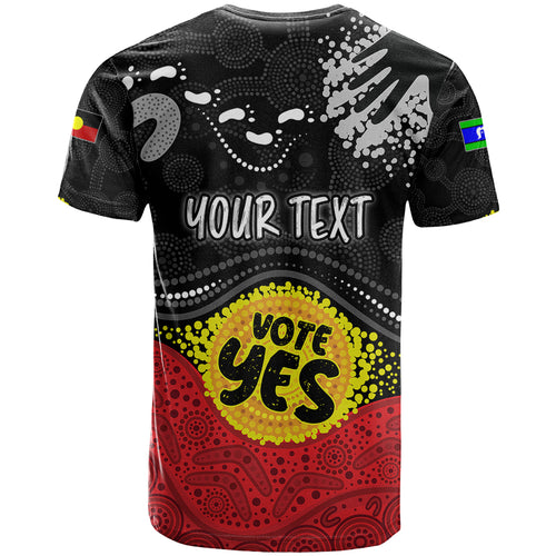 personalised-australia-indigenous-t-shirt-walk-for-yes-2023-aboriginal-flag-style