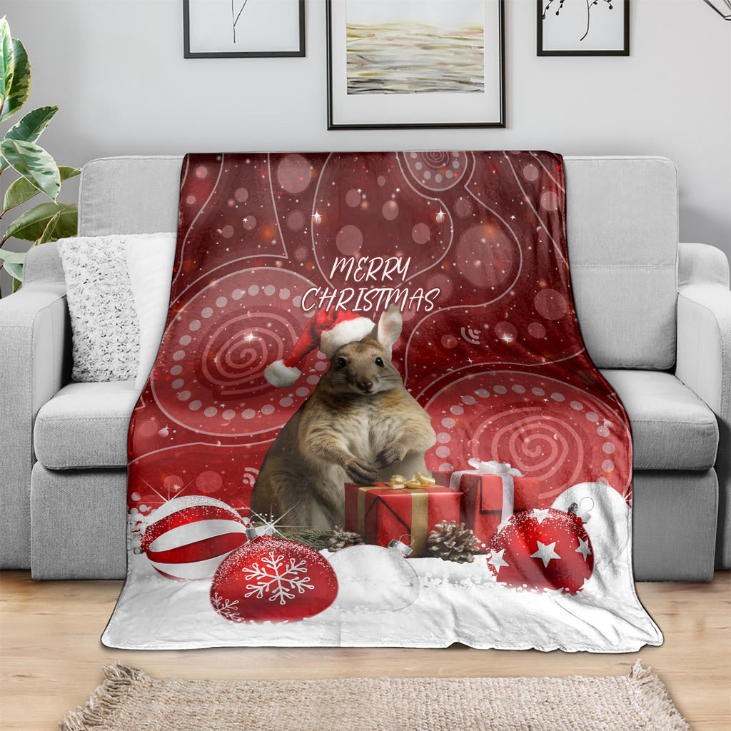 australia-christmas-wallaby-blanket-aboriginal-art