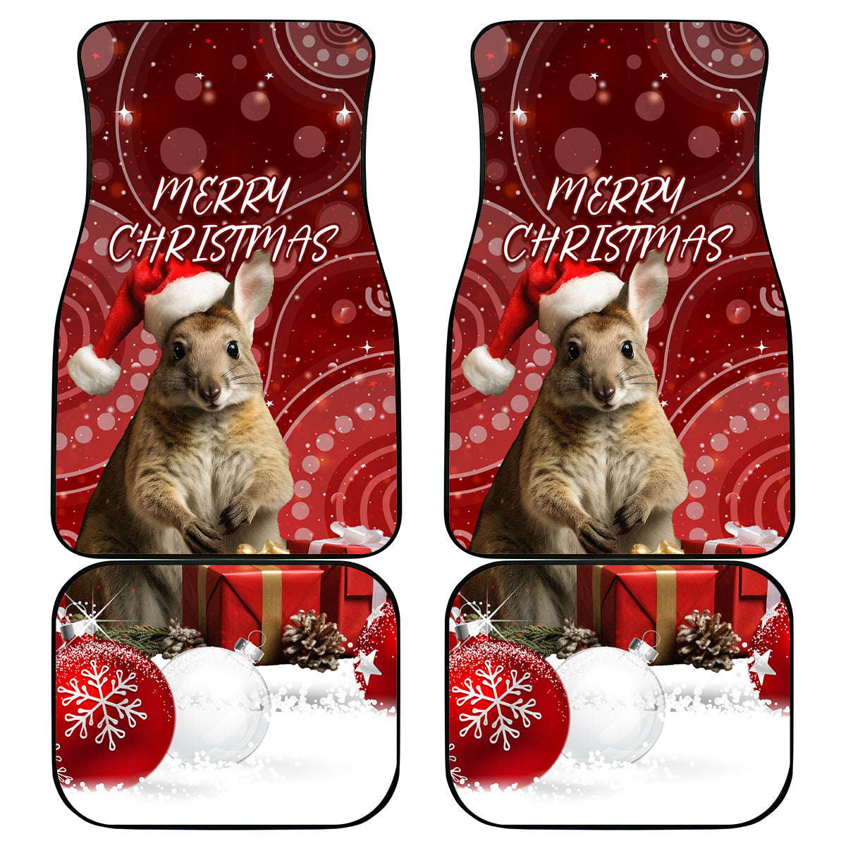 australia-christmas-wallaby-car-mats-aboriginal-art