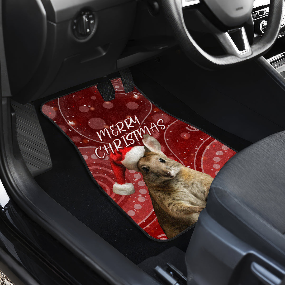 australia-christmas-wallaby-car-mats-aboriginal-art