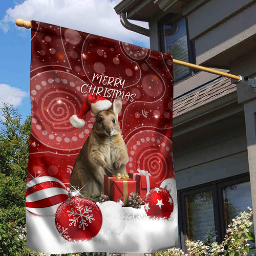 australia-christmas-wallaby-garden-flag-aboriginal-art