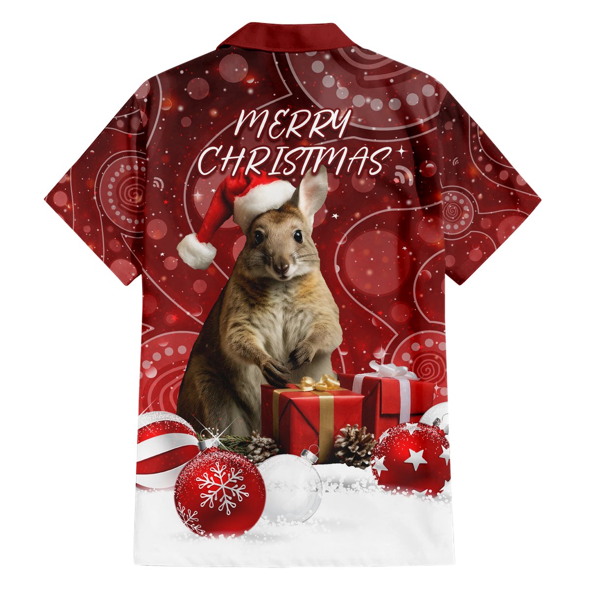 australia-christmas-wallaby-hawaiian-shirt-aboriginal-art