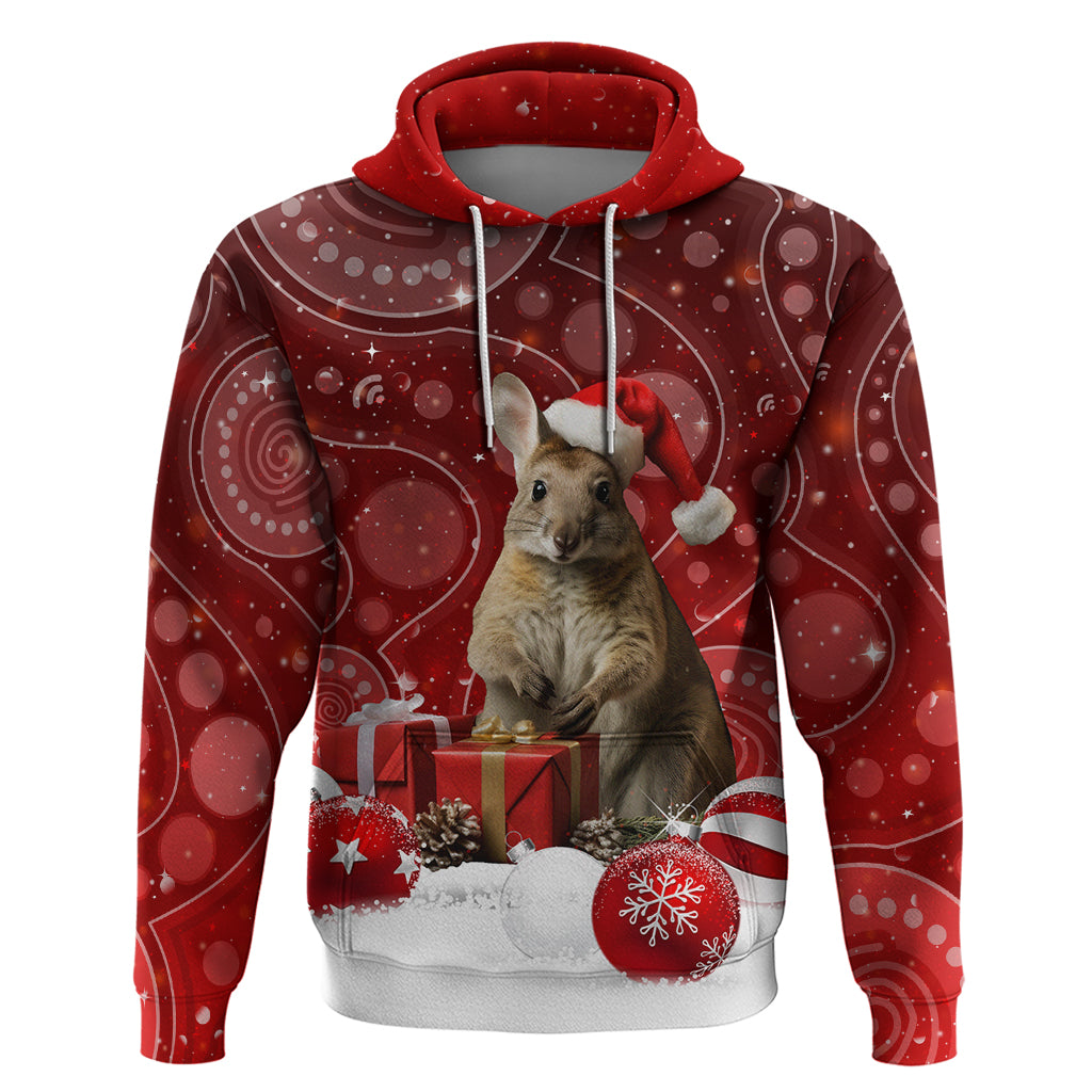 australia-christmas-wallaby-hoodie-aboriginal-art