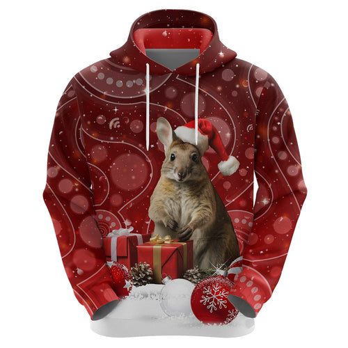 australia-christmas-wallaby-hoodie-aboriginal-art