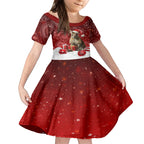 australia-christmas-wallaby-kid-short-sleeve-dress-aboriginal-art