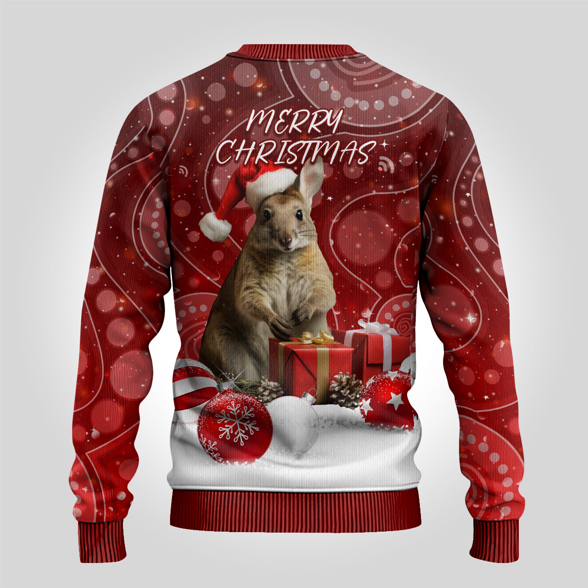 australia-christmas-wallaby-ugly-christmas-sweater-aboriginal-art