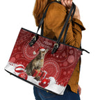 australia-christmas-wallaby-leather-tote-bag-aboriginal-art