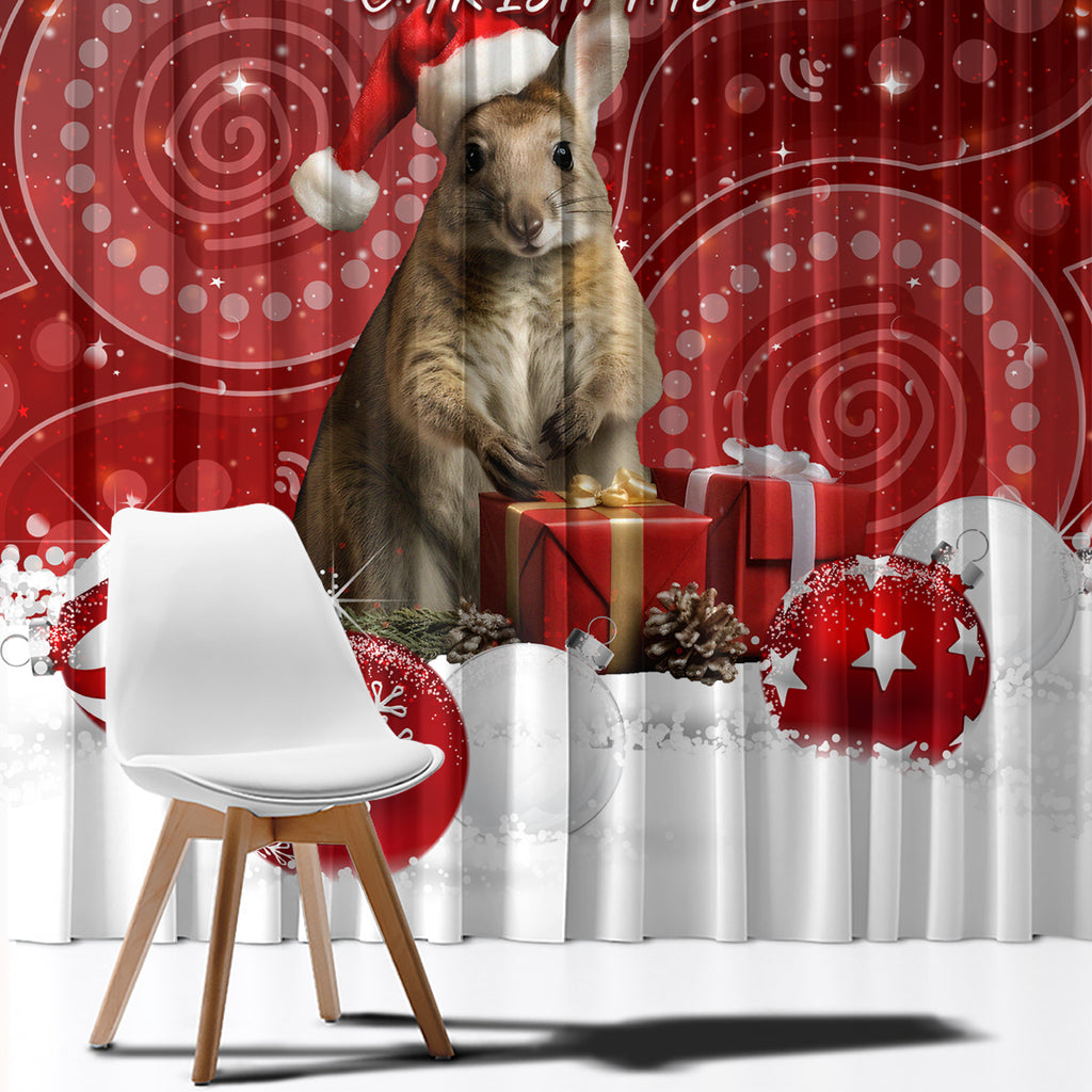 australia-christmas-wallaby-window-curtain-aboriginal-art