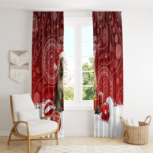 australia-christmas-wallaby-window-curtain-aboriginal-art