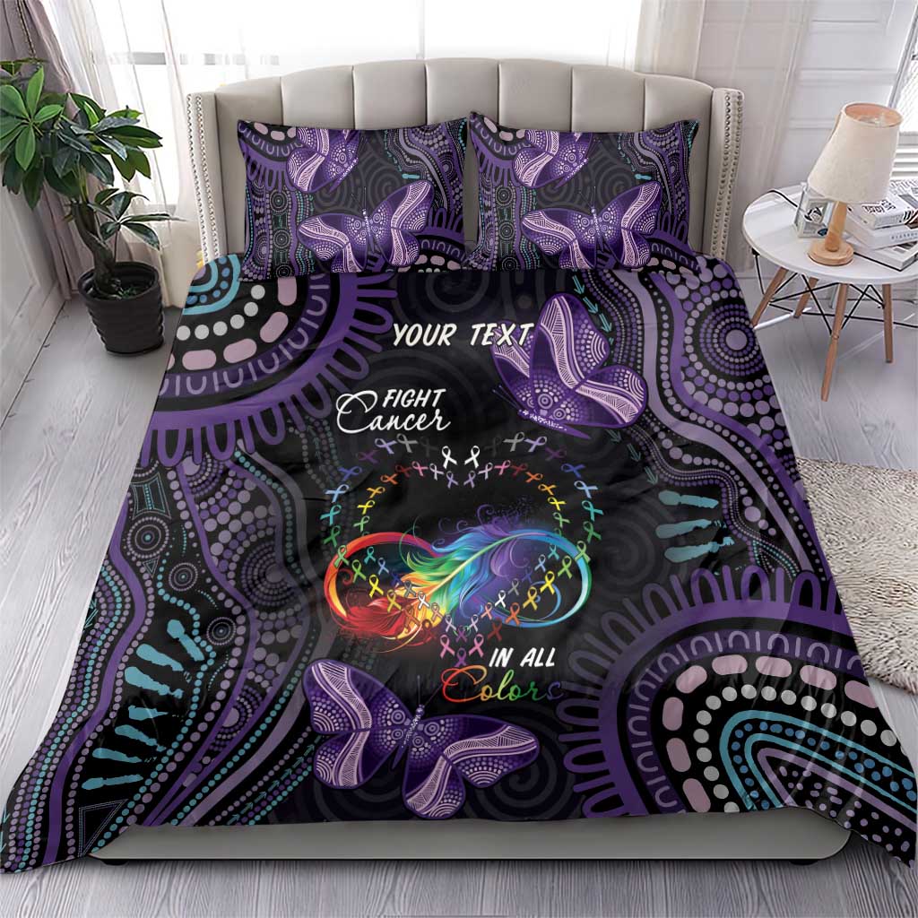 Australia Aboriginal Dot Arts Bedding Set Fight Cancer In All Colors