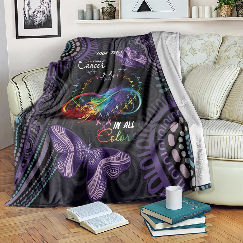 Australia Aboriginal Dot Arts Blanket Fight Cancer In All Colors