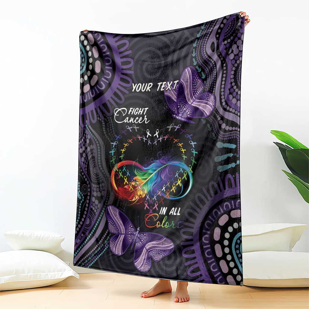 Australia Aboriginal Dot Arts Blanket Fight Cancer In All Colors