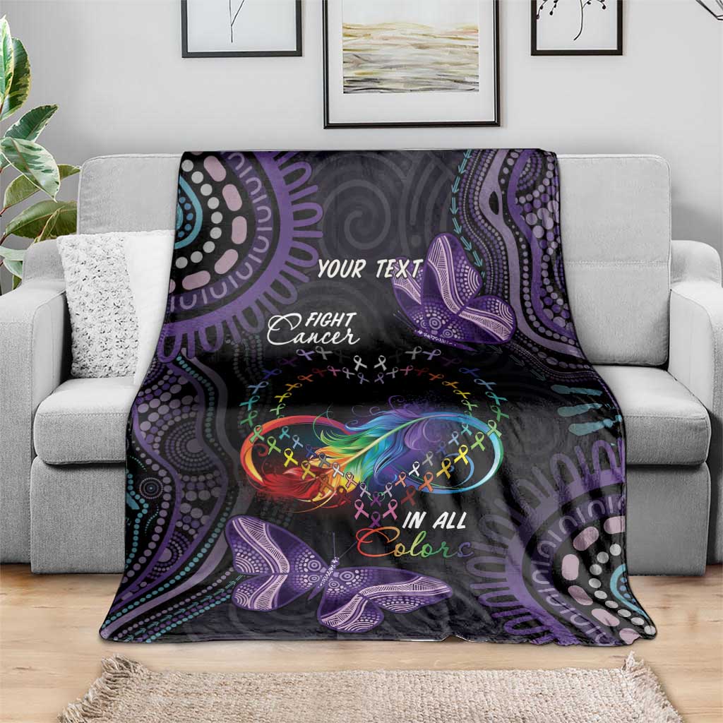 Australia Aboriginal Dot Arts Blanket Fight Cancer In All Colors