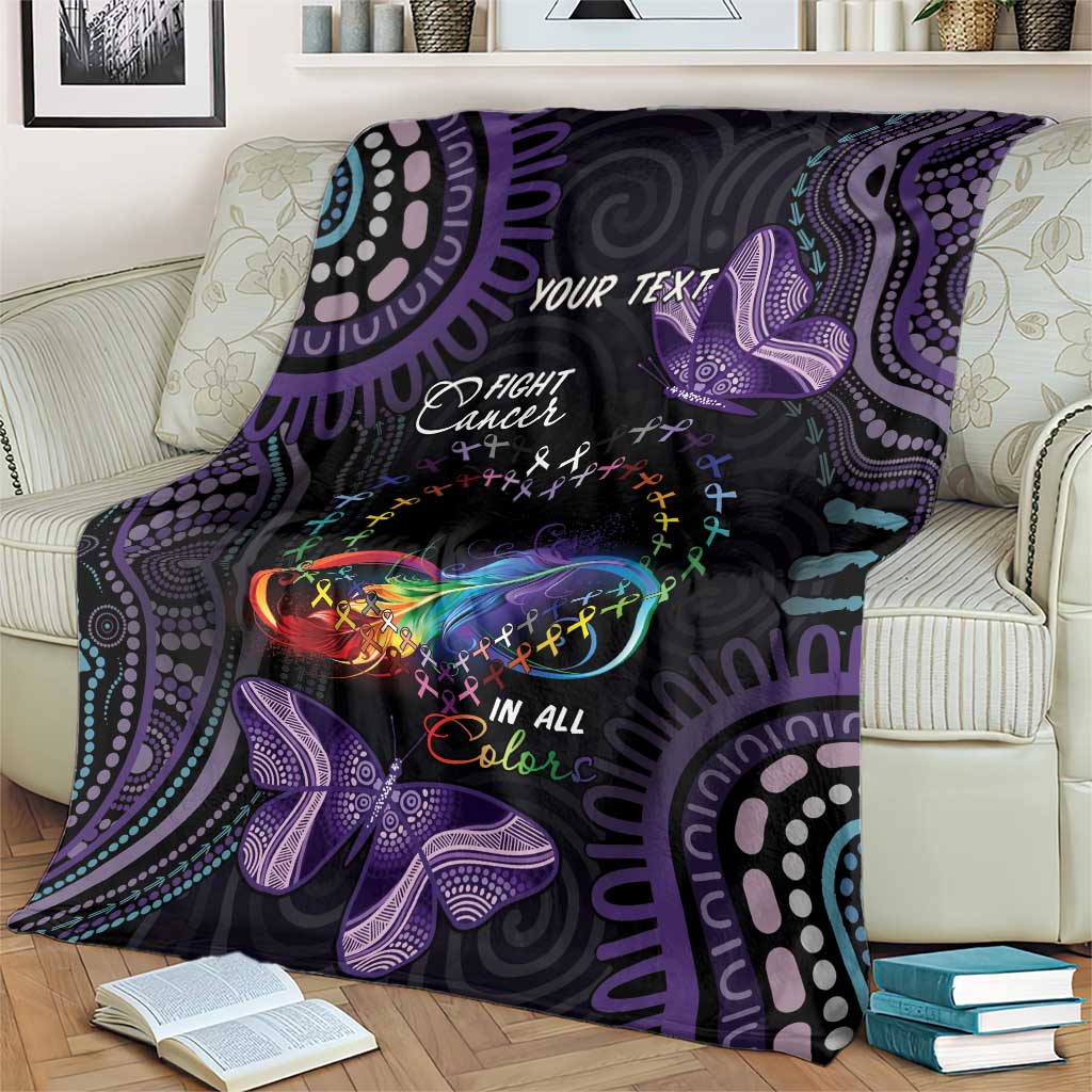 Australia Aboriginal Dot Arts Blanket Fight Cancer In All Colors