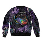 Australia Aboriginal Dot Arts Bomber Jacket Fight Cancer In All Colors