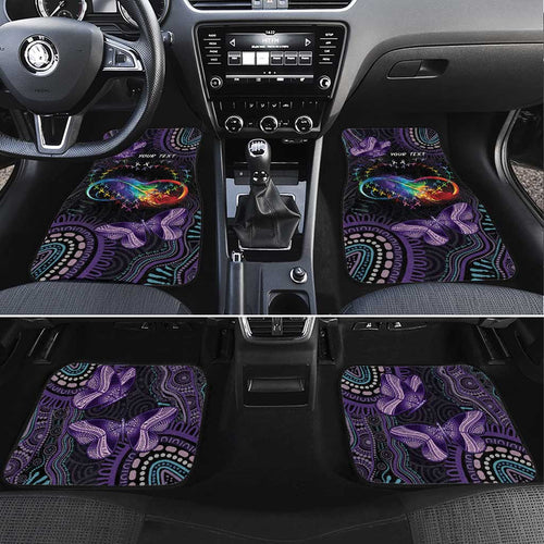 Australia Aboriginal Dot Arts Car Mats Fight Cancer In All Colors