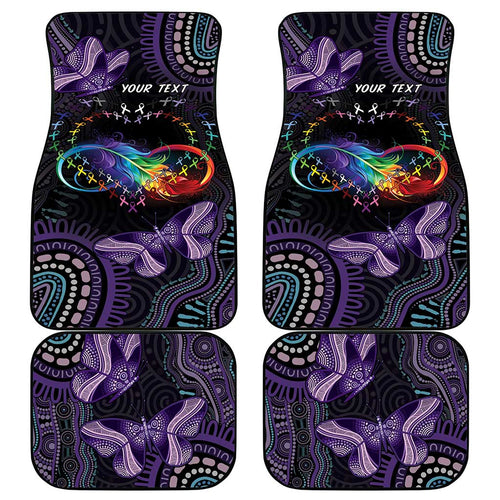 Australia Aboriginal Dot Arts Car Mats Fight Cancer In All Colors