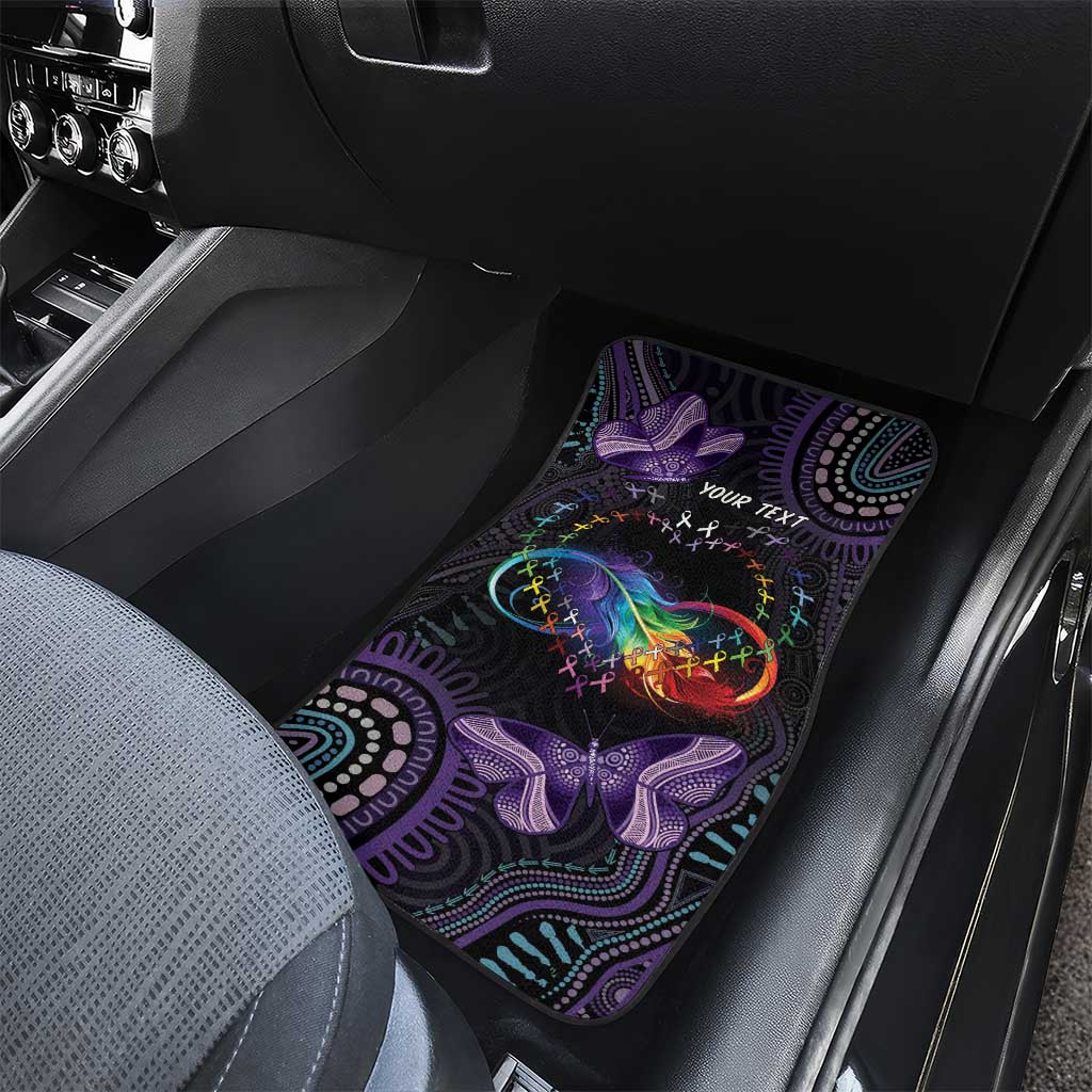 Australia Aboriginal Dot Arts Car Mats Fight Cancer In All Colors