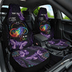 Australia Aboriginal Dot Arts Car Seat Cover Fight Cancer In All Colors
